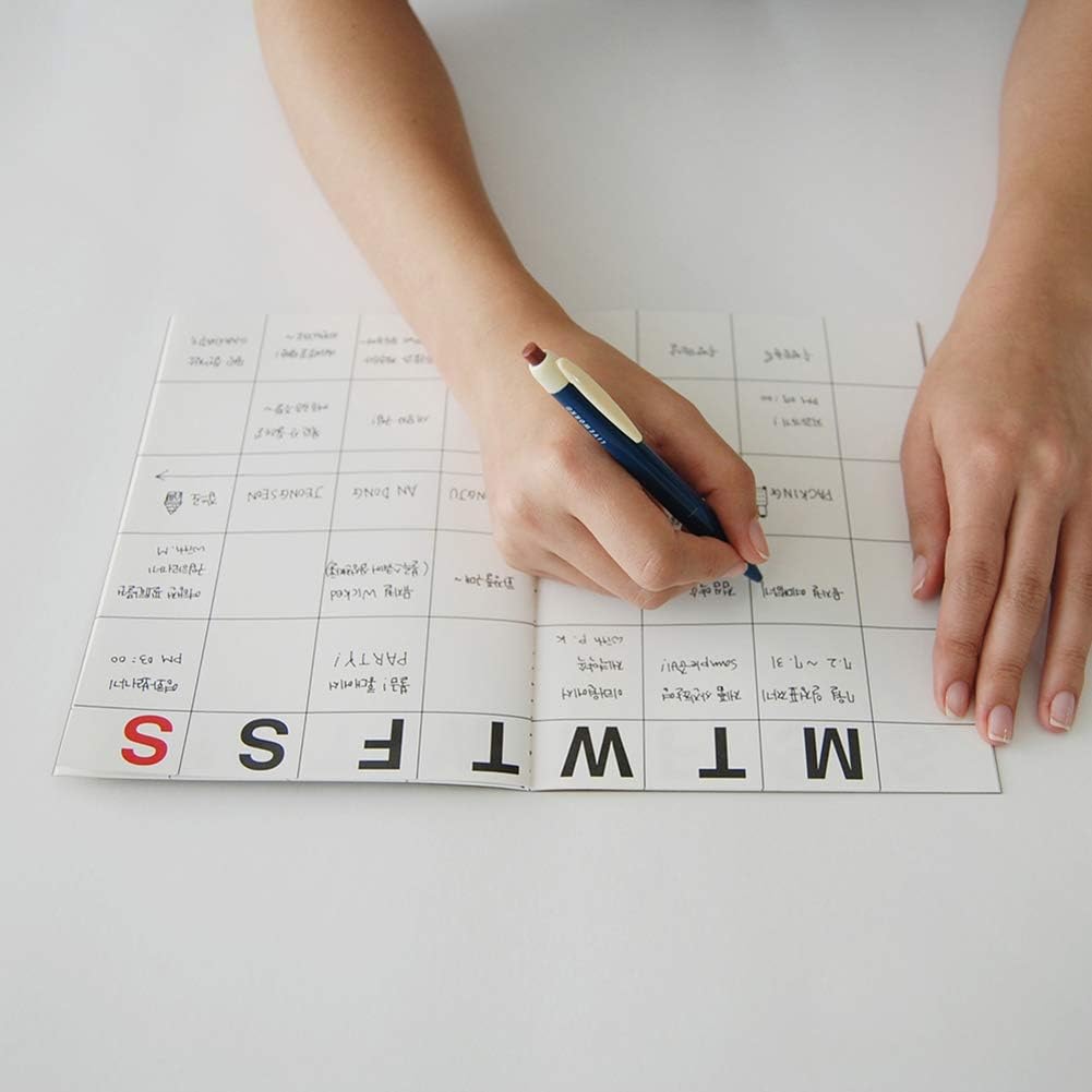 A5 Undated Monthly Planner