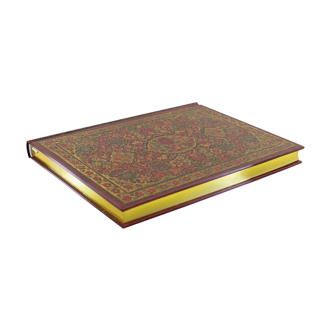 Gilded Floral Notebook