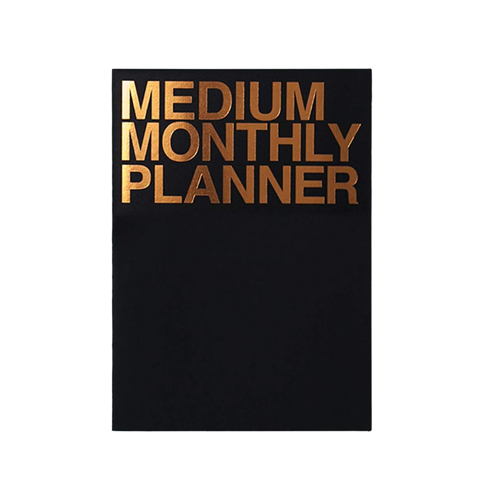 A5 Undated Monthly Planner